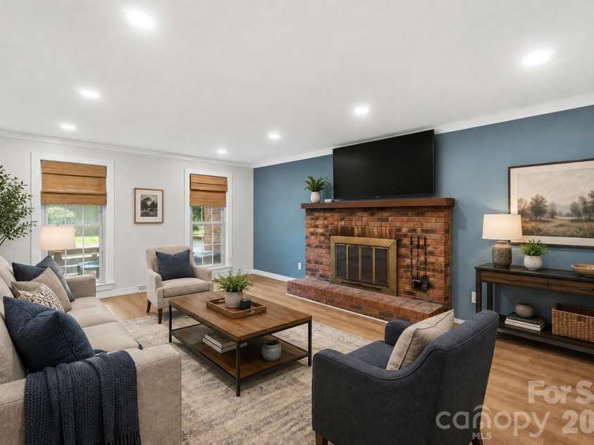 4020 Glen Haven Drive, Concord, NC 28027.  MLS# CAR4389147, YatesRealty ID 30152. Virtually staged