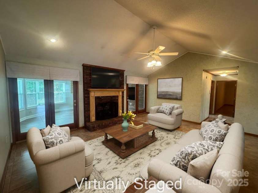 6339 River Front Drive, Harrisburg, NC 28075.  MLS# CAR4301925, YatesRealty ID 30155. Virtually staged view