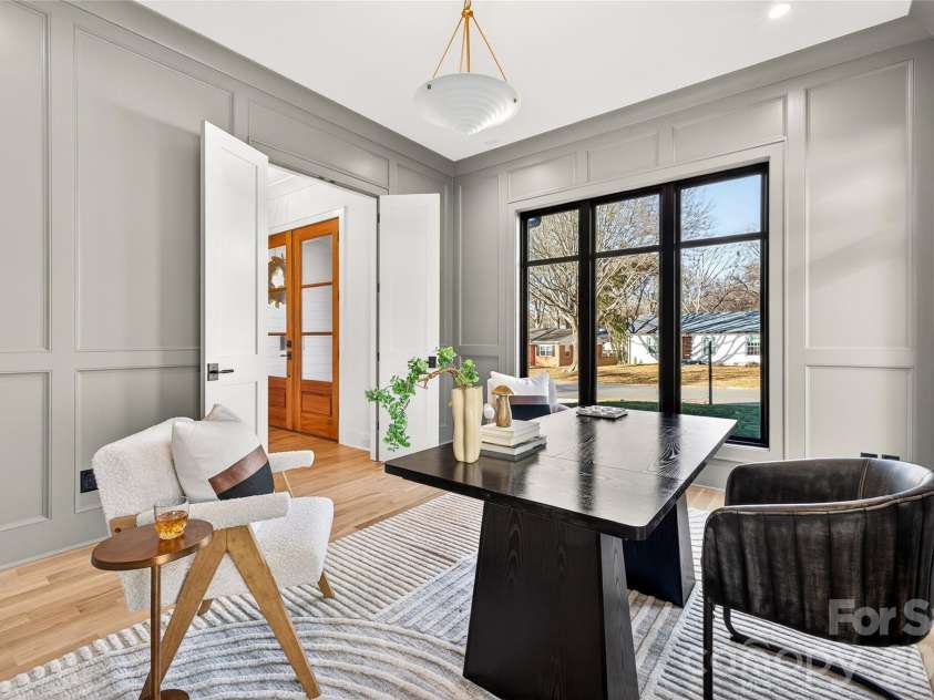 1316 Holmes Drive, Charlotte, NC 28209.  MLS# CAR4338664, YatesRealty ID 3016. Another view of the Office. 