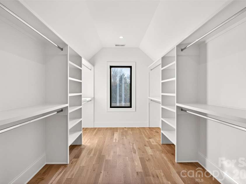 1316 Holmes Drive, Charlotte, NC 28209.  MLS# CAR4338664, YatesRealty ID 3016. Master Closet, walk-in.