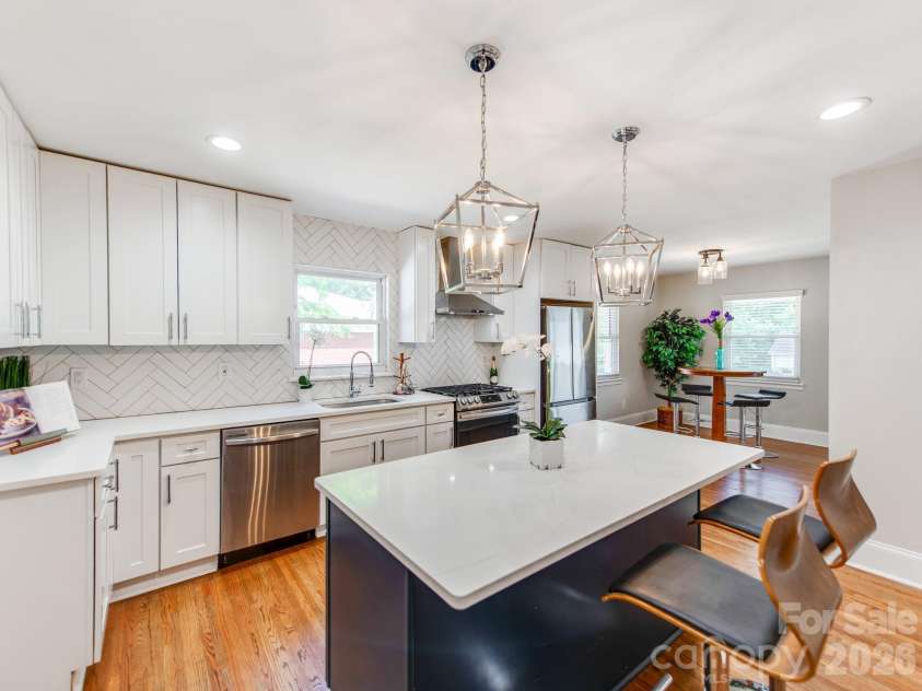 3414 June Drive, Charlotte, NC 28205.  MLS# CAR4390268, YatesRealty ID 30160. 