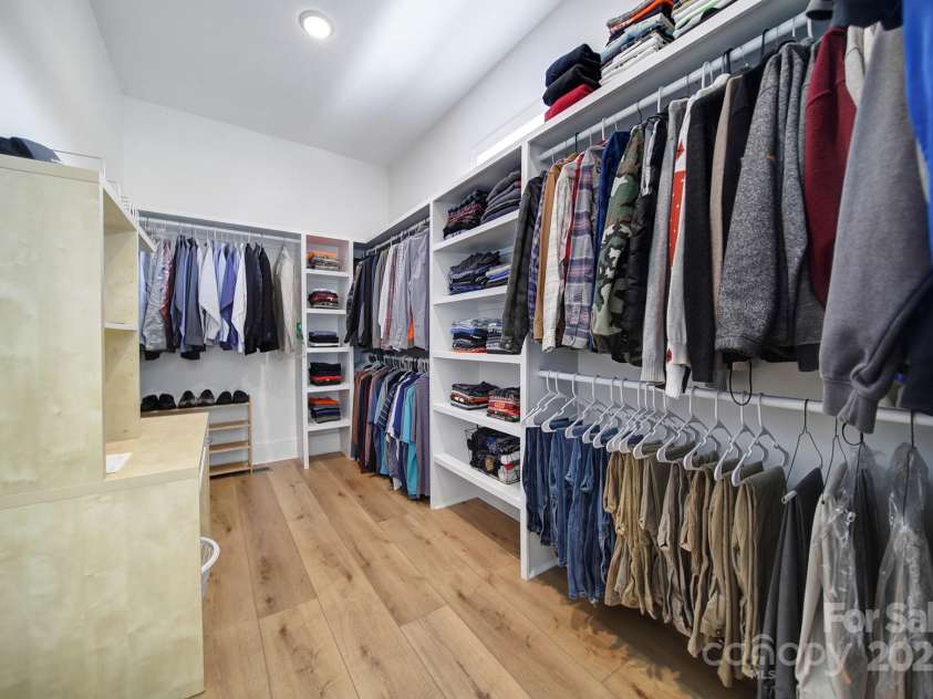 1104 Furnace Road, Iron Station, NC 28080.  MLS# CAR4286754, YatesRealty ID 30162. Primary Closet