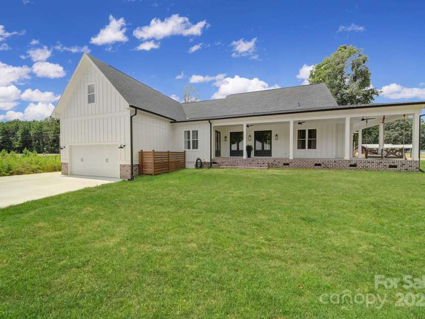 1104 Furnace Road, Iron Station, NC 28080.  MLS# CAR4286754, YatesRealty ID 30162. Rear View