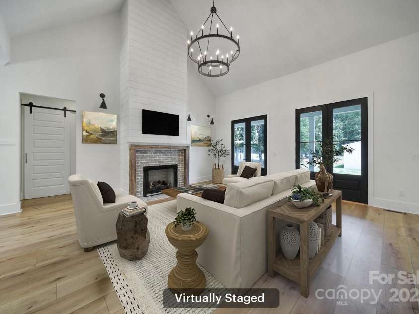 1104 Furnace Road, Iron Station, NC 28080.  MLS# CAR4286754, YatesRealty ID 30162. Two-Story Great Room