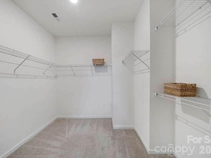 637 Amber Meadows Way, Tega Cay, SC 29708.  MLS# CAR4383765, YatesRealty ID 30162. Primary Closet