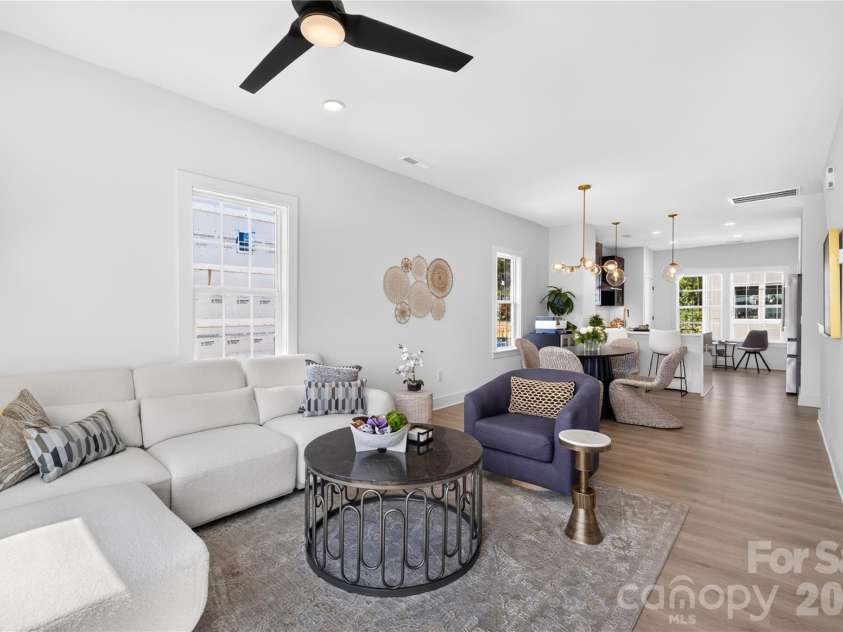 3002 Casting Street, Charlotte, NC 28206.  MLS# CAR4362731, YatesRealty ID 30165. Staged Model Home - Not actual unit