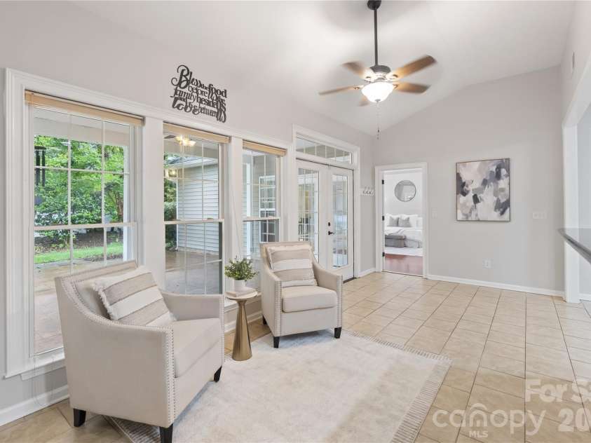 2435 Smith Cove Road, Denver, NC 28037.  MLS# CAR4415106, YatesRealty ID 30170. Sunroom
