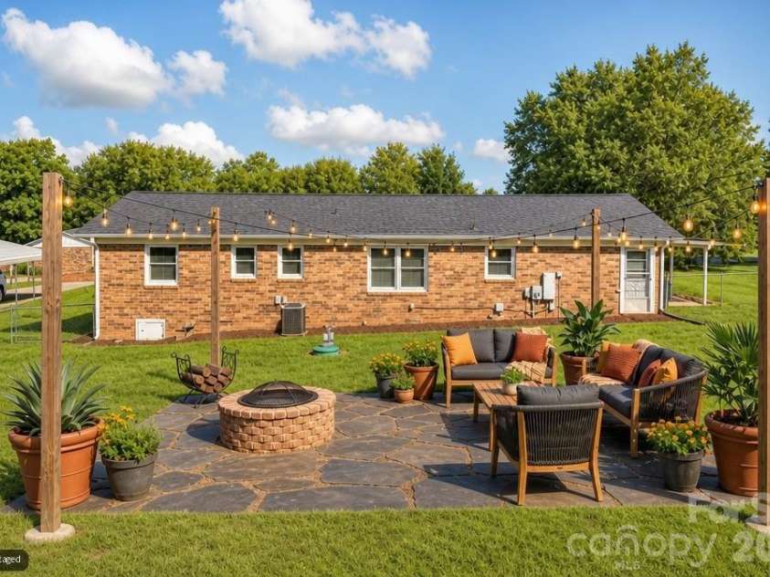 5111 Hawthorne Lane, Shelby, NC 28152.  MLS# CAR4422090, YatesRealty ID 30178. Over half acre lot! Virtually Reimagined
