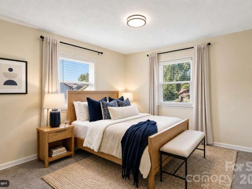 5111 Hawthorne Lane, Shelby, NC 28152.  MLS# CAR4422090, YatesRealty ID 30178. Primary Bedroom Virtually Reimagined