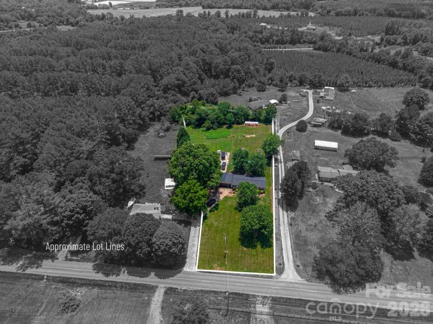 6815 Lackey Road, Vale, NC 28168.  MLS# CAR4389327, YatesRealty ID 30185. 