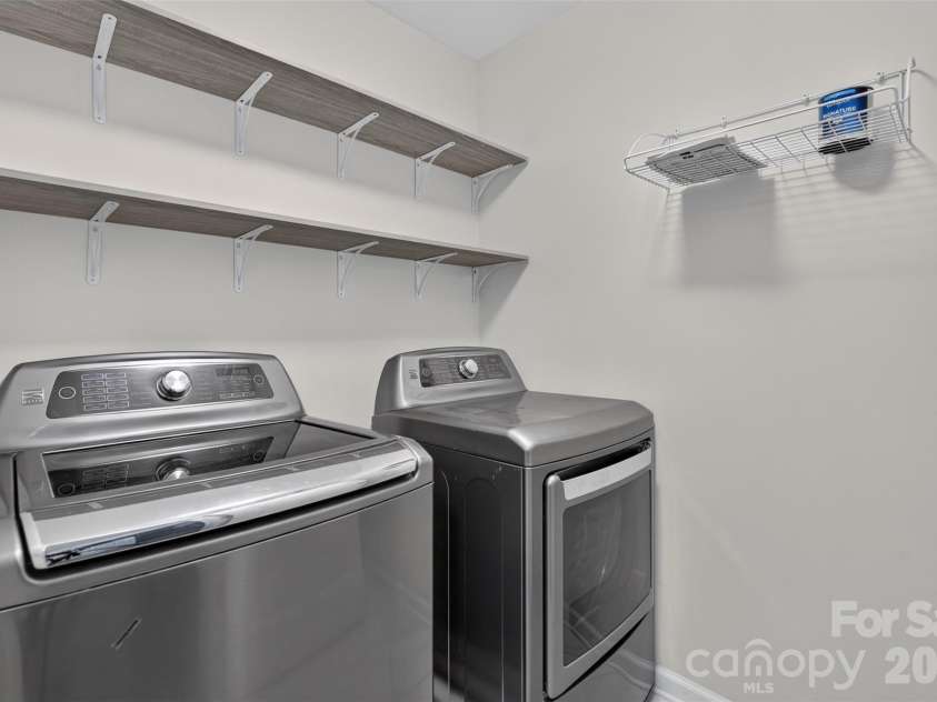203 Elven Court, Waxhaw, NC 28173.  MLS# CAR4382799, YatesRealty ID 30186. Laundry room