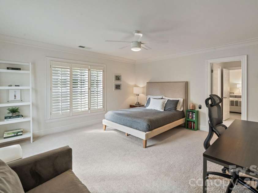 8124 Greencastle Drive, Charlotte, NC 28210.  MLS# CAR4364842, YatesRealty ID 30191. Upper level guest bedroom 2.
