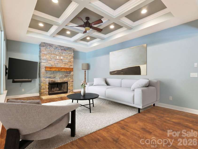 10200 Kerns Road, Huntersville, NC 28078.  MLS# CAR4382040, YatesRealty ID 30195. Virtually Staged