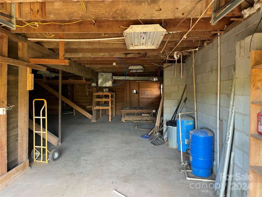 152 Long Branch Road, Chesnee, SC 29323.  MLS# CAR4204540, YatesRealty ID 302. Basement of residence.