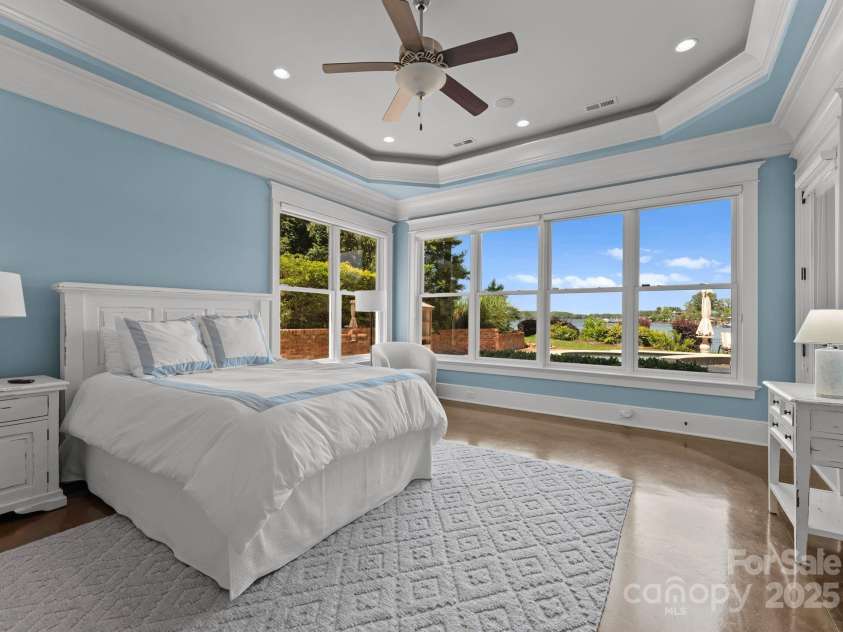 16921 Jetton Road, Cornelius, NC 28031.  MLS# CAR4191237, YatesRealty ID 302. Private guest suite on lower level  with access to pool and lake