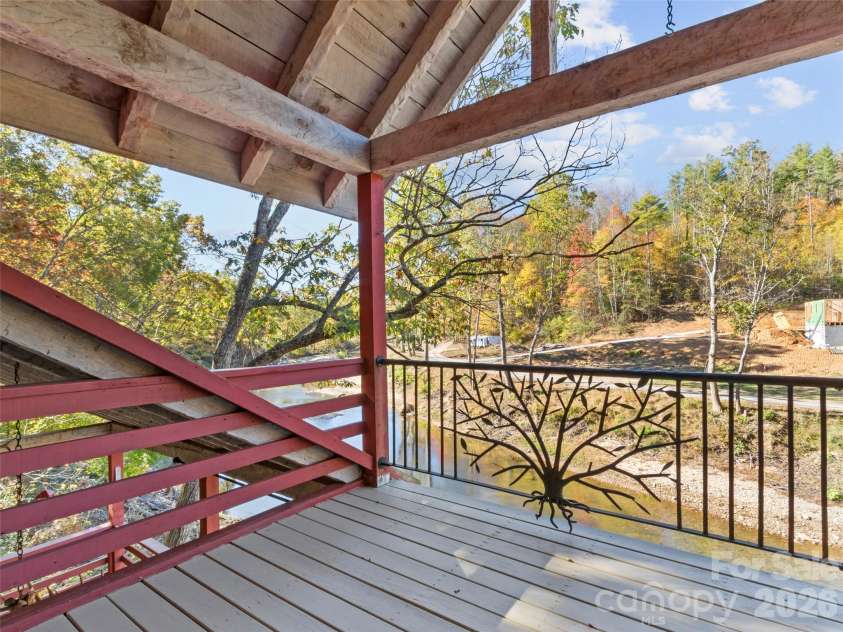 996 HALLS CHAPEL Road, Burnsville, NC 28714.  MLS# CAR4314014, YatesRealty ID 302. Tree of life, custom made wrought iron.