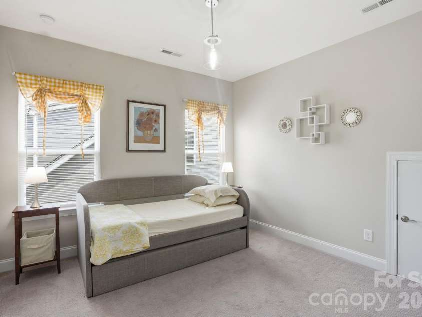 9833 Andres Duany Drive, Huntersville, NC 28078.  MLS# CAR4390023, YatesRealty ID 30207. Secondary Bedroom