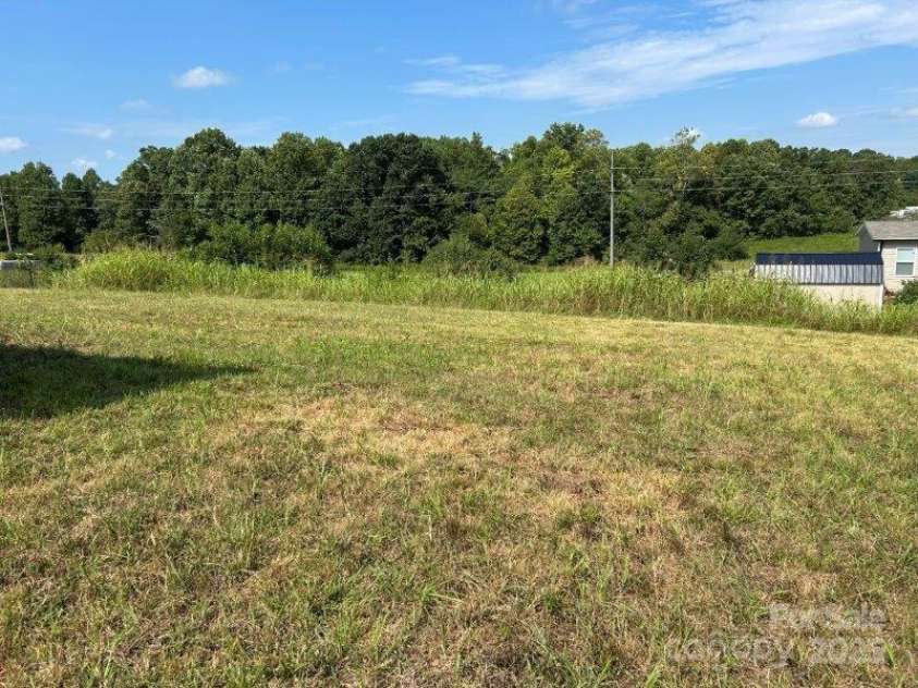 1849 Weston Drive, Vale, NC 28168.  MLS# CAR4289232, YatesRealty ID 30218. Back yard