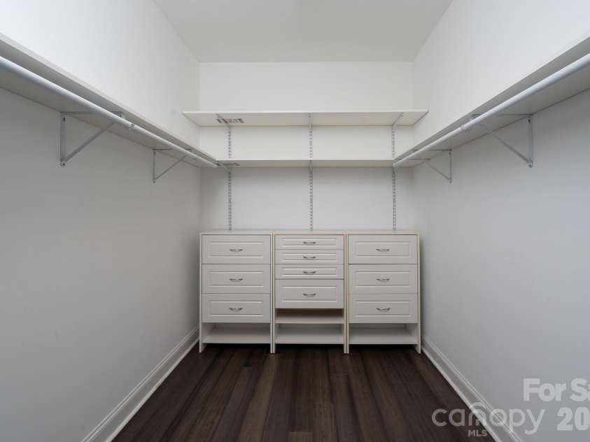 338 Plantation Way, Mount Gilead, NC 27306.  MLS# CAR4335615, YatesRealty ID 3022. Primary Suite Closet