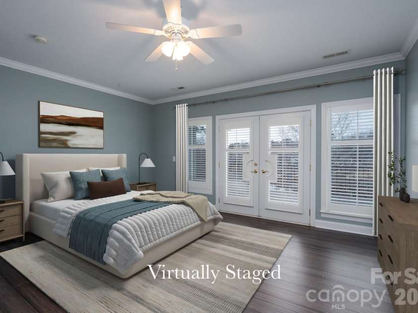 338 Plantation Way, Mount Gilead, NC 27306.  MLS# CAR4335615, YatesRealty ID 3022. Virtually Staged - Primary Suite on Main Level