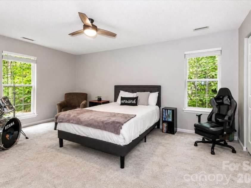 6803 Lowesville Lane, Stanley, NC 28164.  MLS# CAR4385358, YatesRealty ID 30226. Bedroom 3