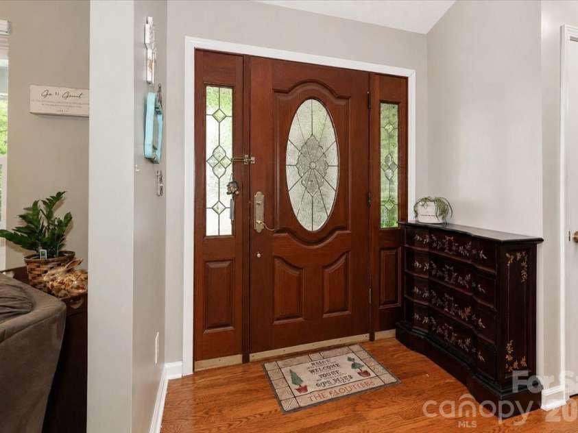 6803 Lowesville Lane, Stanley, NC 28164.  MLS# CAR4385358, YatesRealty ID 30226. Foyer