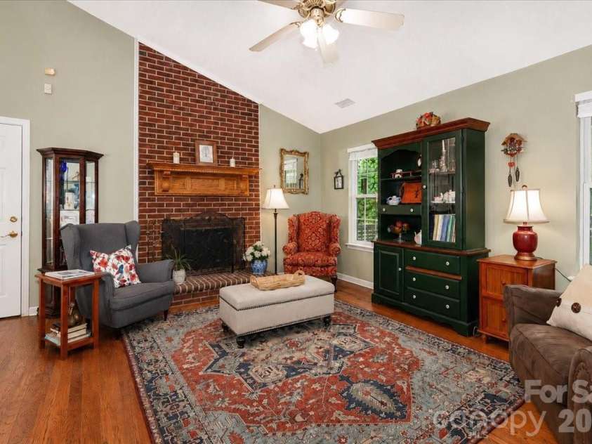 6803 Lowesville Lane, Stanley, NC 28164.  MLS# CAR4385358, YatesRealty ID 30226. Living Room