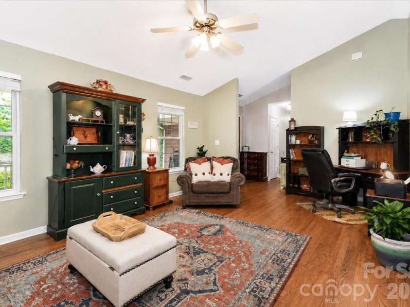 6803 Lowesville Lane, Stanley, NC 28164.  MLS# CAR4385358, YatesRealty ID 30226. Living Room