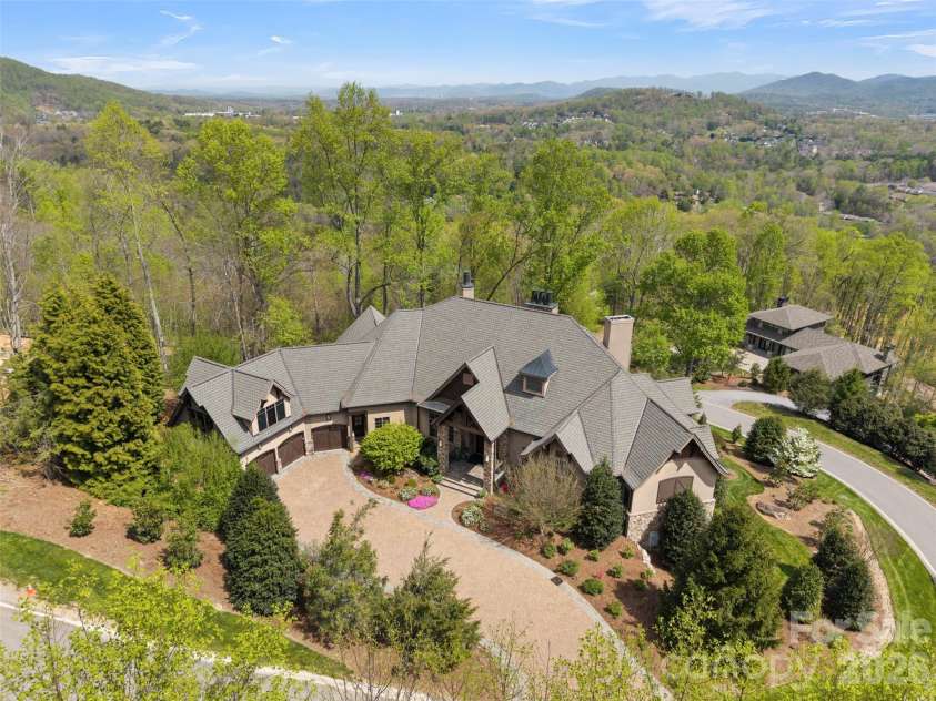 47 Ridge Pine Trail, Arden, NC 28704.  MLS# CAR4370746, YatesRealty ID 30234. Aerial view