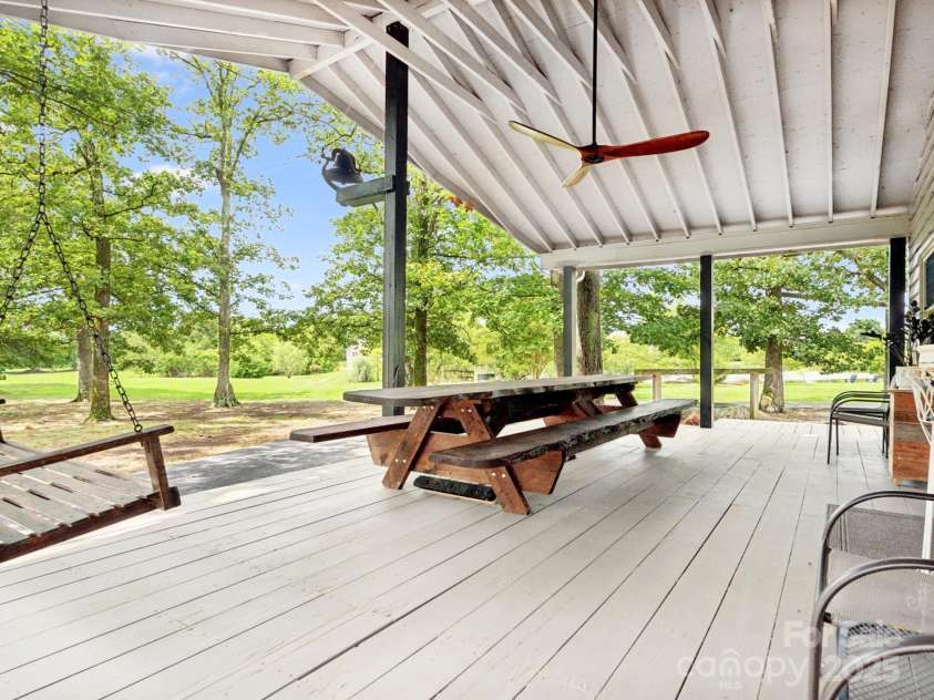 7204 NC 218 Highway, Marshville, NC 28103.  MLS# CAR4273852, YatesRealty ID 30238. Stunning Covered Deck