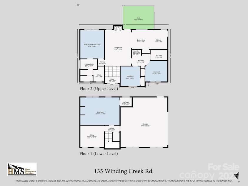 135 Winding Creek Road, Mocksville, NC 27028.  MLS# CAR4296191, YatesRealty ID 3024. 