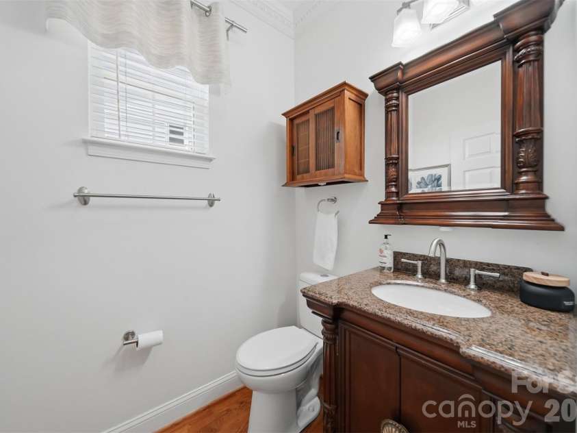 1245 34th Avenue, Hickory, NC 28601.  MLS# CAR4387938, YatesRealty ID 30246. Half Bath