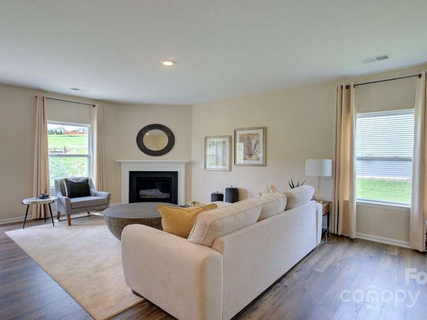 145 Bovine Branch Road, Fletcher, NC 28732.  MLS# CAR4286892, YatesRealty ID 30258. Photos are representative