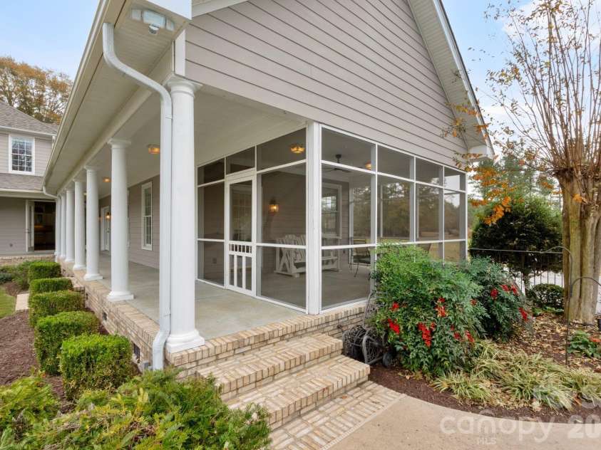 393 Youngs Bend Road, Kershaw, SC 29067.  MLS# CAR4317045, YatesRealty ID 3026. One of two screened in porches