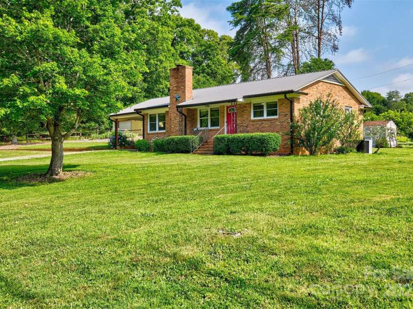 7753 Caswell Road, Stanley, NC 28164.  MLS# CAR4276529, YatesRealty ID 30264. Side view