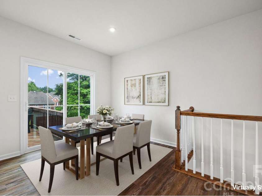 2605 Grantham Place Drive, Fort Mill, SC 29715.  MLS# CAR4382900, YatesRealty ID 30265. Dining area virtually staged