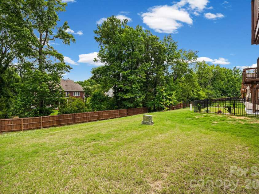 2605 Grantham Place Drive, Fort Mill, SC 29715.  MLS# CAR4382900, YatesRealty ID 30265. Peaceful back yard views