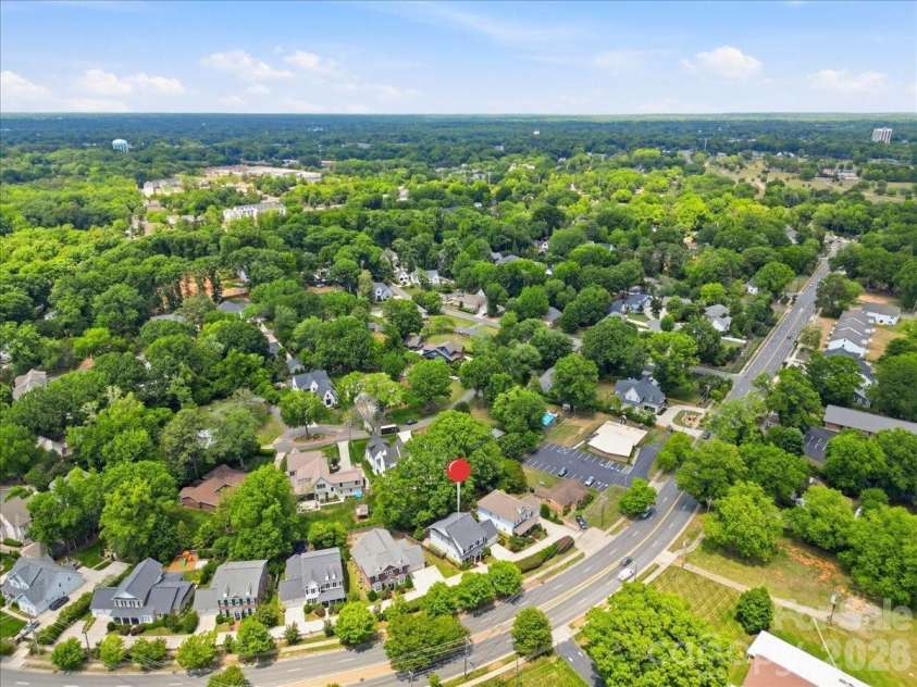 1103 Sharon Amity Road, Charlotte, NC 28211.  MLS# CAR4384442, YatesRealty ID 30270. Aerial