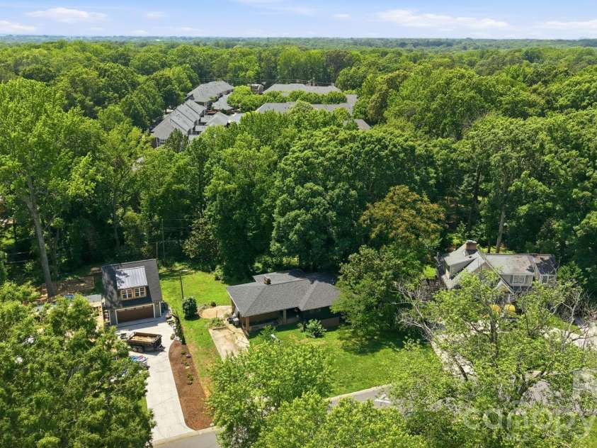 3034 Eastburn Road, Charlotte, NC 28210.  MLS# CAR4388623, YatesRealty ID 30273. Drone