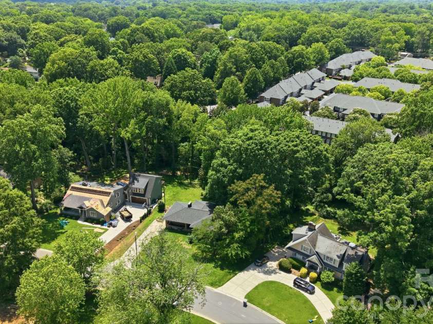 3034 Eastburn Road, Charlotte, NC 28210.  MLS# CAR4388623, YatesRealty ID 30273. Drone