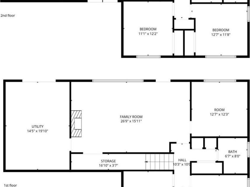 3034 Eastburn Road, Charlotte, NC 28210.  MLS# CAR4388623, YatesRealty ID 30273. Floor plan