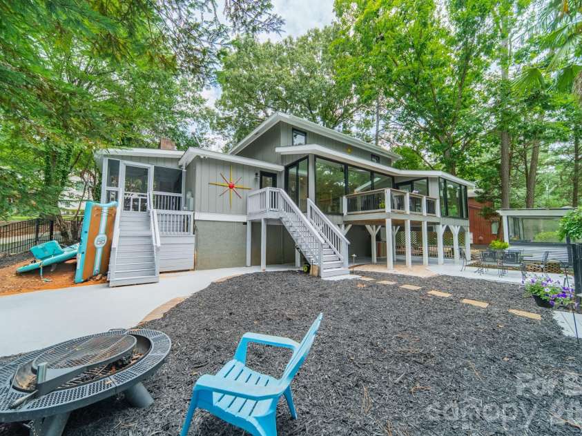 1026 Bounty Lane, Fort Mill, SC 29708.  MLS# CAR4385878, YatesRealty ID 30280. Backyard with Firepit 