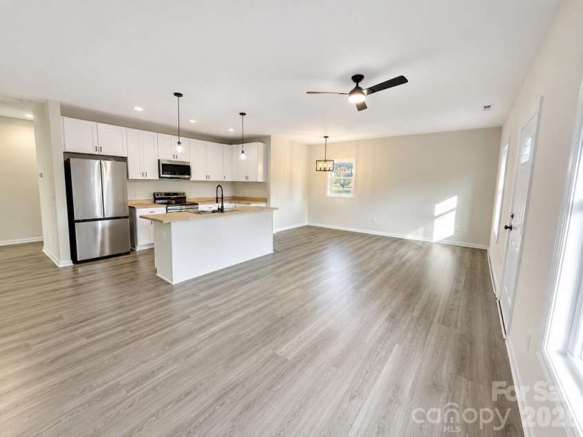 302 White Street, Cherryville, NC 28021.  MLS# CAR4391203, YatesRealty ID 30281. Open Living Concept