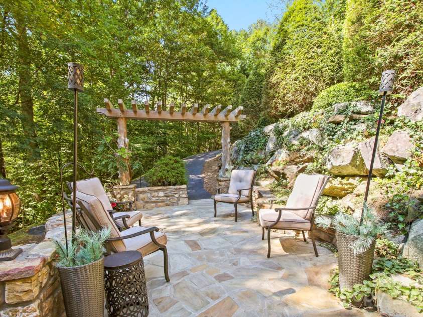 285 Wetherley None, Boone, NC 28607.  MLS# CAR4247849, YatesRealty ID 3029. Lower level patio