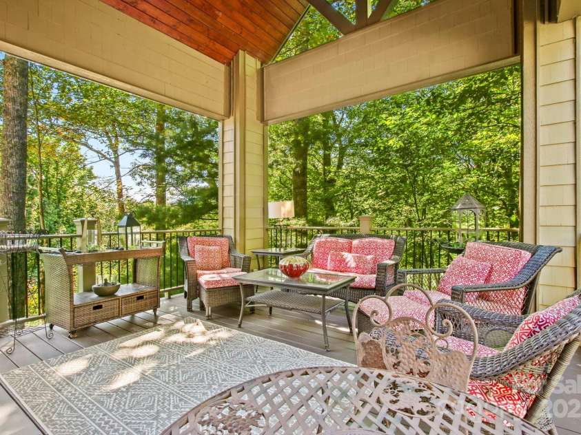 285 Wetherley None, Boone, NC 28607.  MLS# CAR4247849, YatesRealty ID 3029. Main level deck - covered