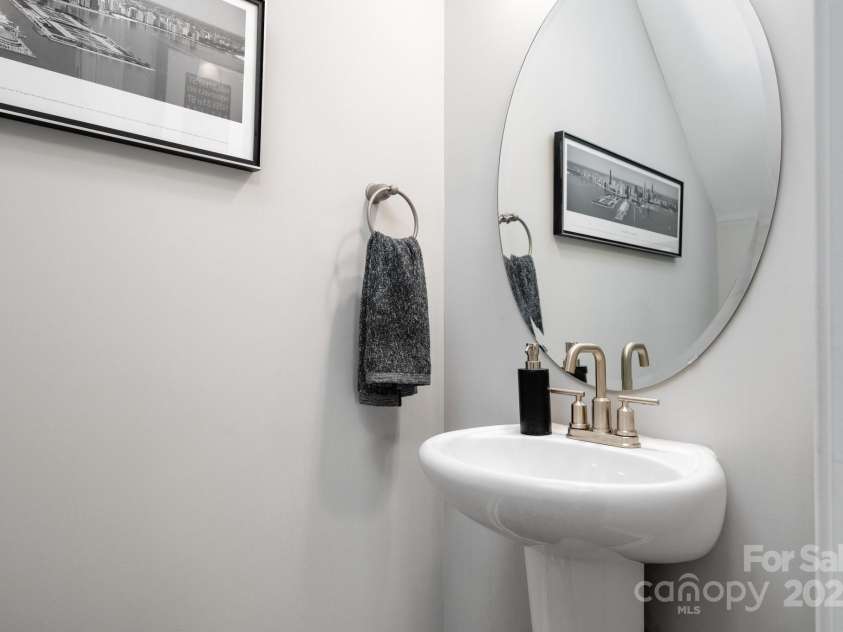 58 Walnut Springs Drive, Asheville, NC 28804.  MLS# CAR4259966, YatesRealty ID 30297. Half bath on main level