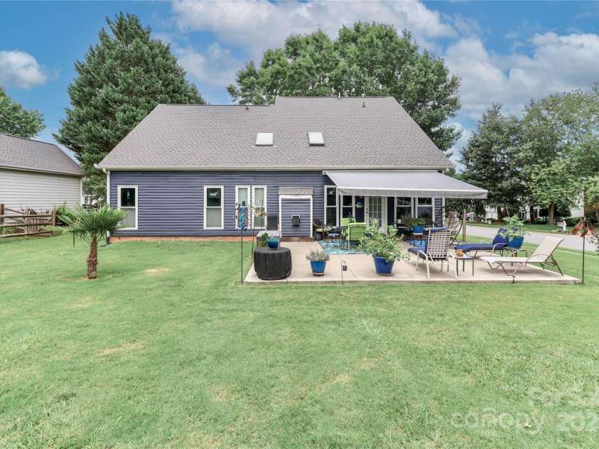 103 Pamlico Lane, Mooresville, NC 28117.  MLS# CAR4273321, YatesRealty ID 3030. 103 Pamlico Lane Back