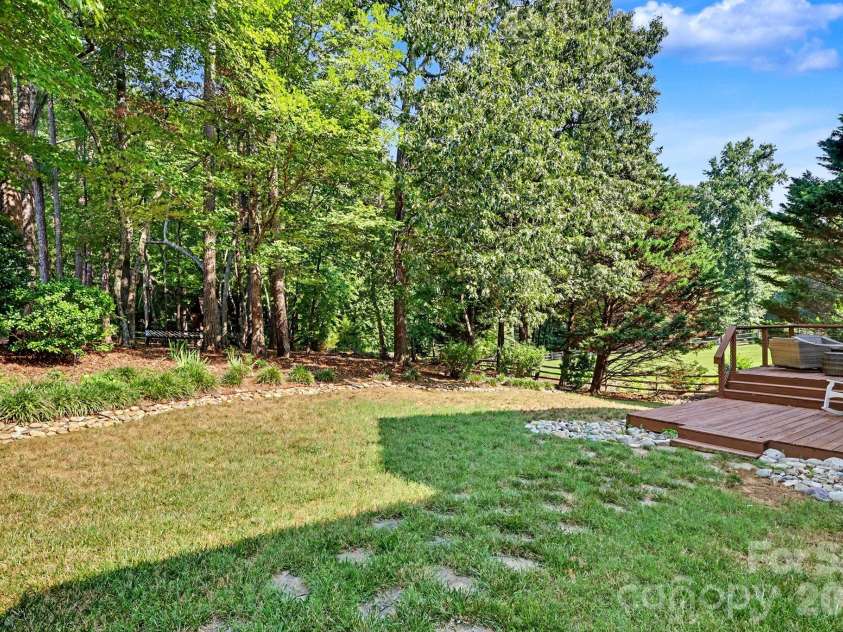 6204 Pumpernickel Lane, Wesley Chapel, NC 28110.  MLS# CAR4405406, YatesRealty ID 30301. Backyard