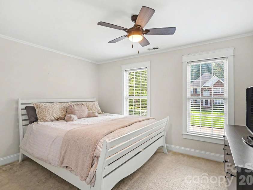 6204 Pumpernickel Lane, Wesley Chapel, NC 28110.  MLS# CAR4405406, YatesRealty ID 30301. Bedroom 3