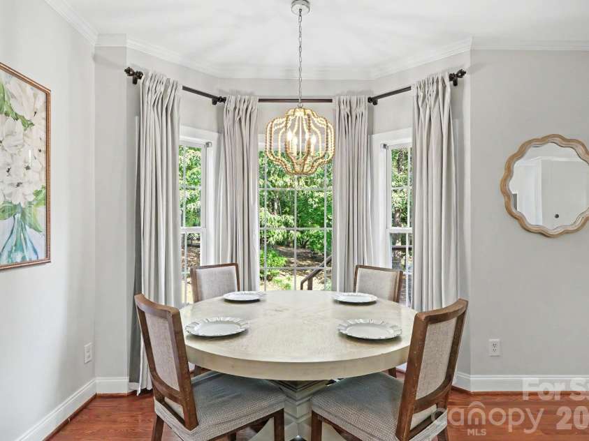 6204 Pumpernickel Lane, Wesley Chapel, NC 28110.  MLS# CAR4405406, YatesRealty ID 30301. Breakfast Area